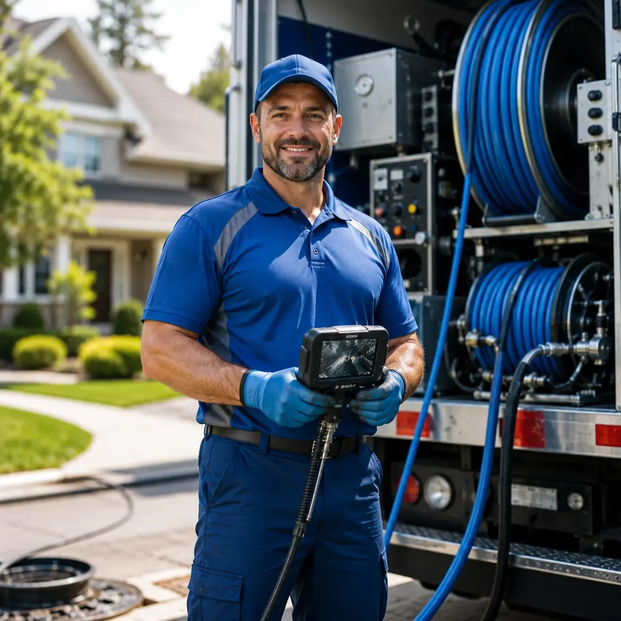 Local outdoor drain cleaning specialists in Grammer, IN